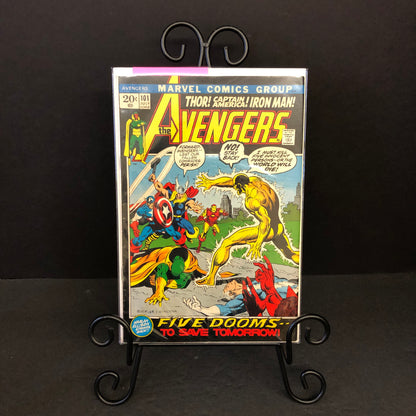The Avengers #101 - Ellison/Thomas/Buckler - Signed by Harlan Ellison - 1972