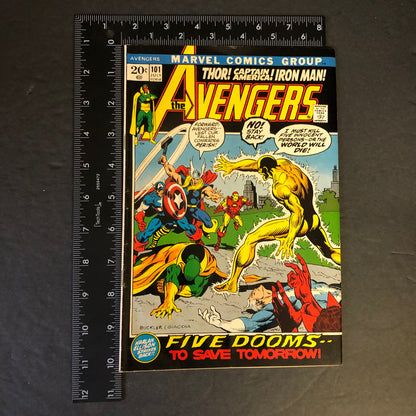 The Avengers #101 - Ellison/Thomas/Buckler - Signed by Harlan Ellison - 1972