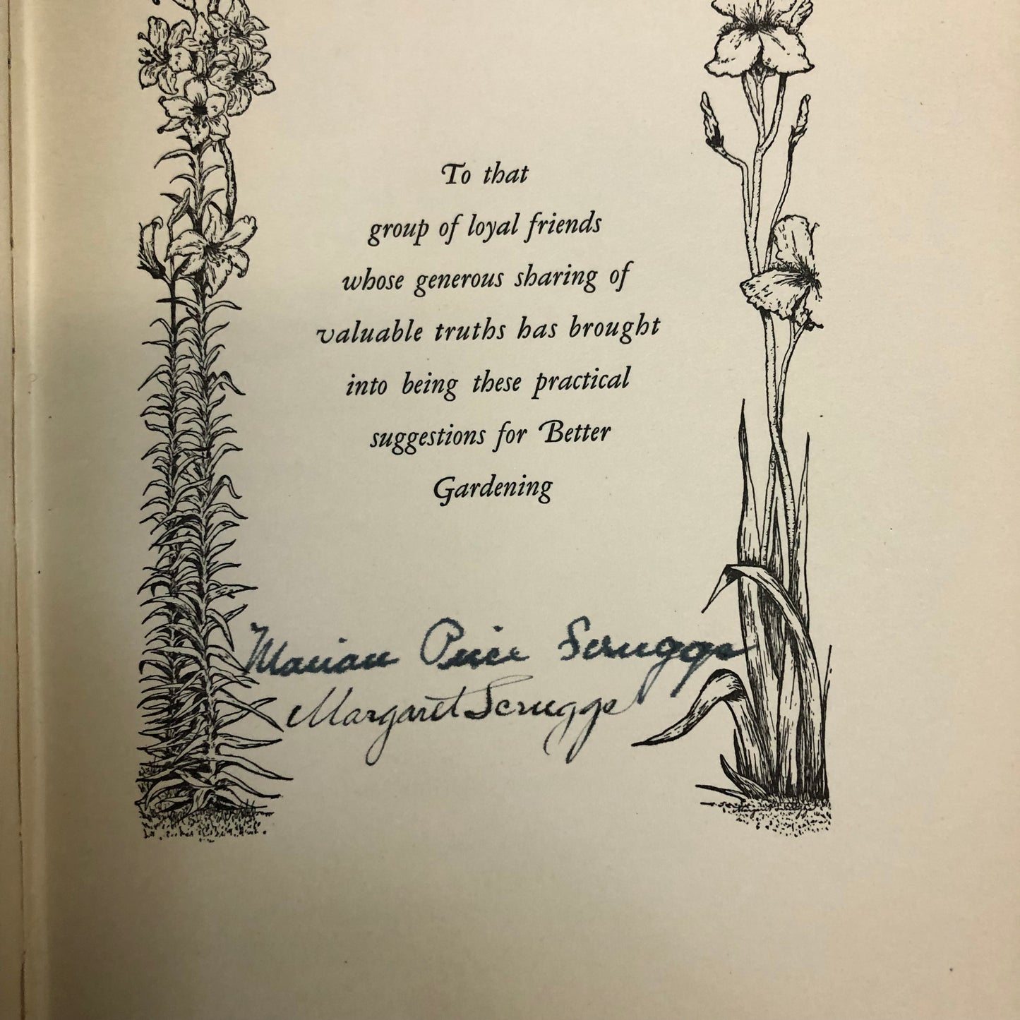 Gardening in the Southwest - Mrs. Gross R. Scruggs - Signed - 1945
