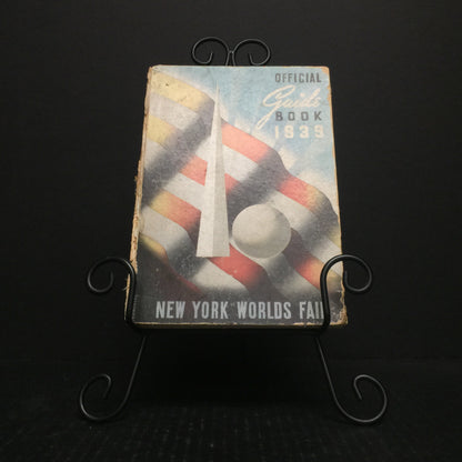 New York Worlds Fair Official Guide Book - Exposition Publications - Spine Damage - 1939
