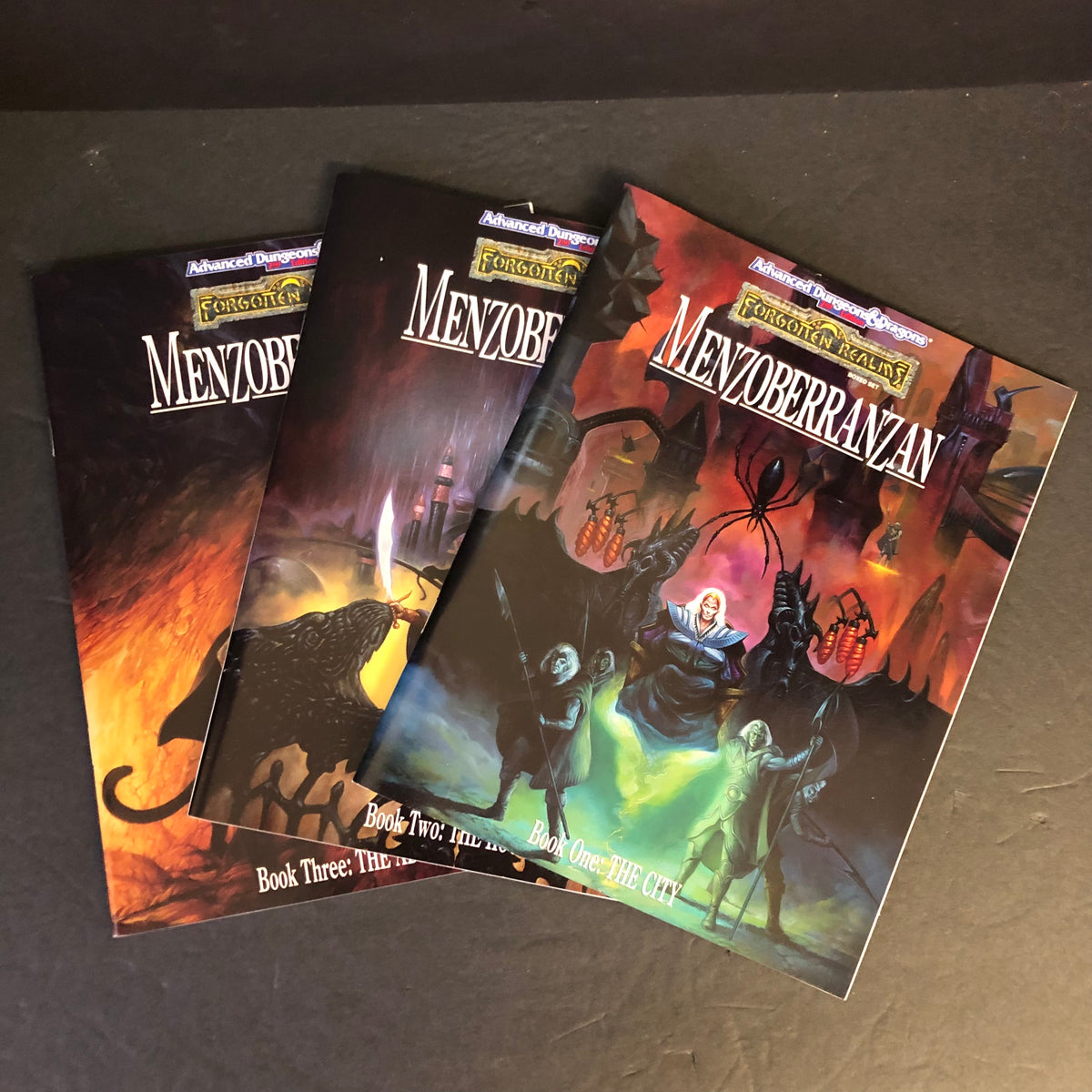 Menzoberranzan Boxed Set - Forgotten Realms - Advanced D&D 2nd Edition - 1992