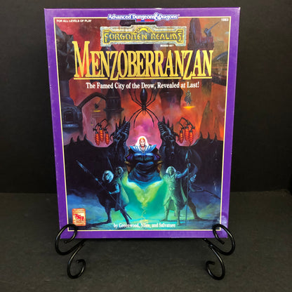 Menzoberranzan Boxed Set - Forgotten Realms - Advanced D&D 2nd Edition - 1992