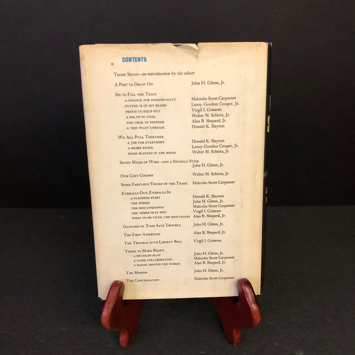 We Seven, by the Astronauts Themselves - Various Authors - Signed x7 - 1962