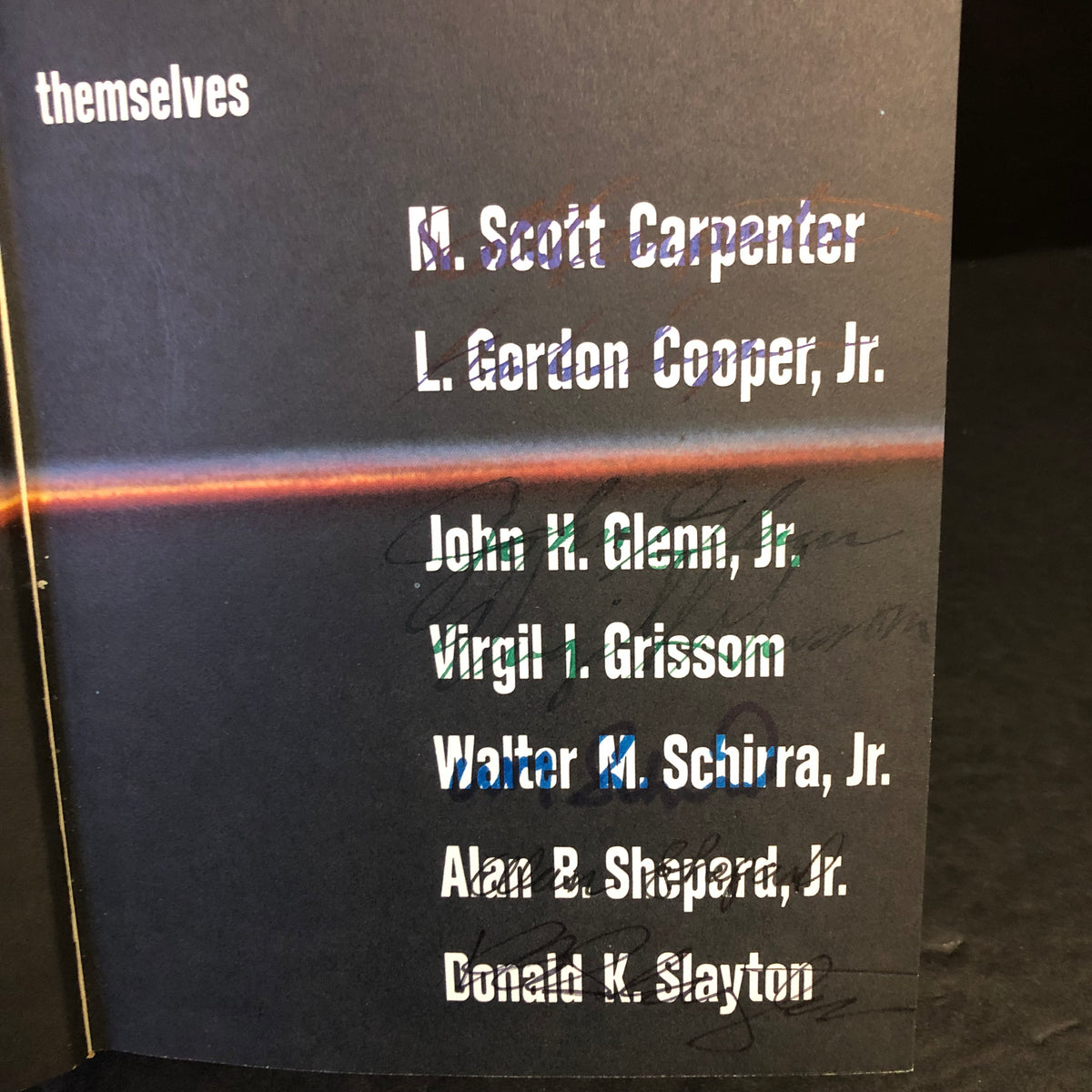 We Seven, by the Astronauts Themselves - Various Authors - Signed x7 - 1962