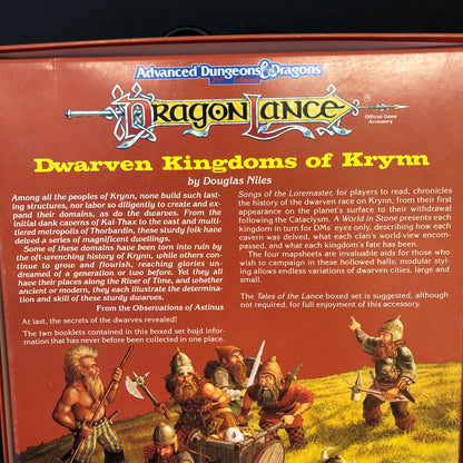 Dwarven Kingdoms of Krynn Boxed Set - Dragonlance - Advanced D&D 2nd Edition - 1993