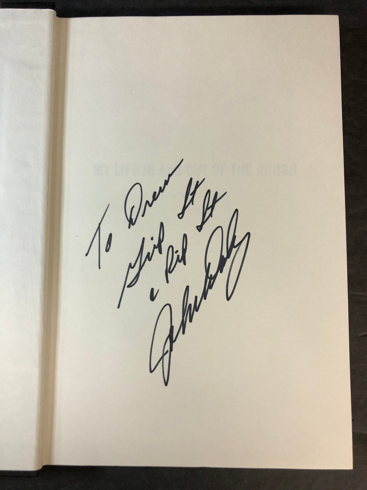 My Life In and Out of the Rough - John Daly with Glen Waggoner - Signed - 2006