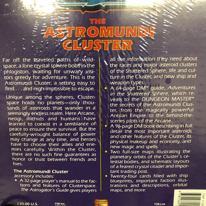 The Astromundi Cluster - Sealed - Spelljammer - Advanced D&D 2nd Edition - 1993