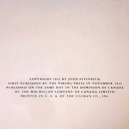Bombs Away - John Steinbeck - 1st Edition - 1942