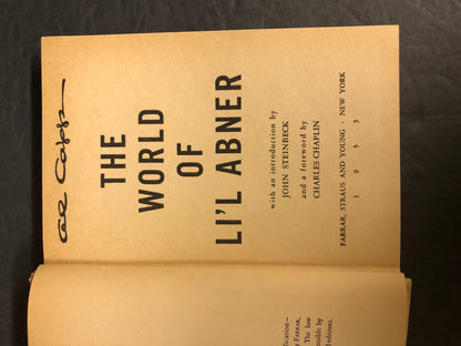 The World of Li'l Abner - Al Capp - 2nd Print - 1953