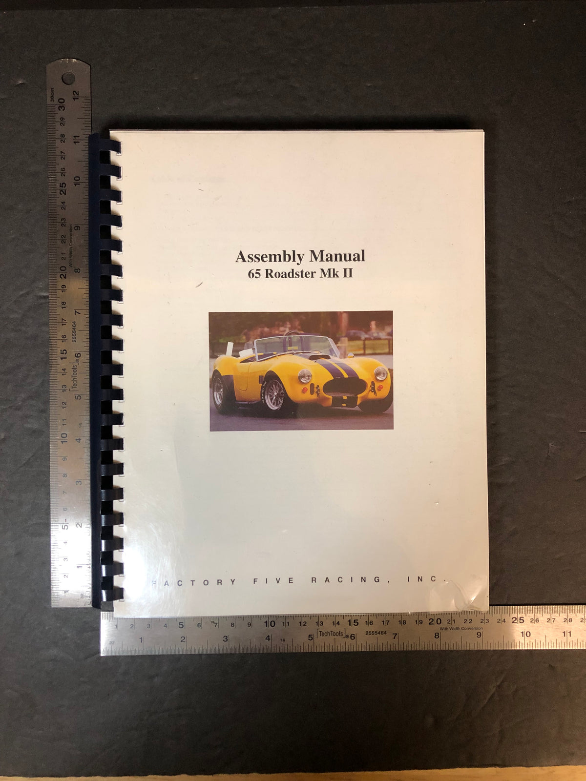 Assembly Manual 1965 Roadster MK II - Factory Five Racing Inc. - 2003