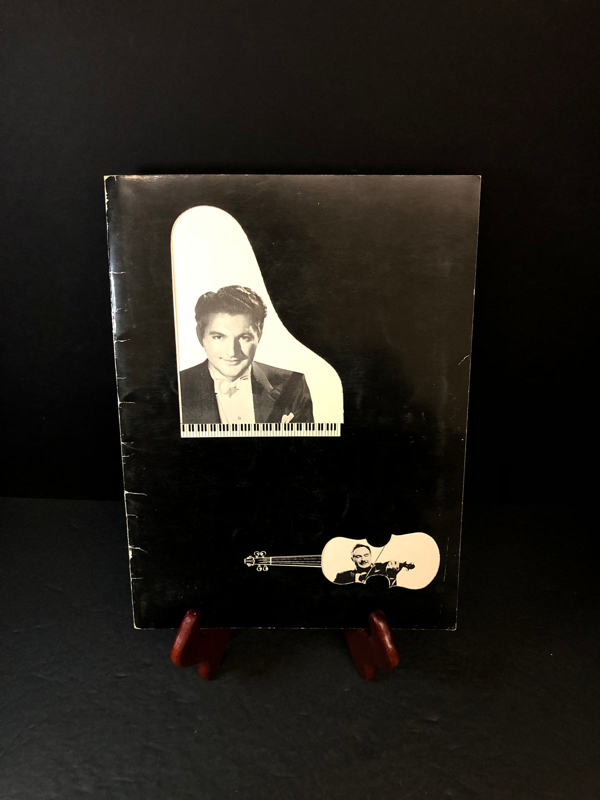 Liberace - Liberace - Signed 2x - Signed Cisco Kid Print - Circa 1940's