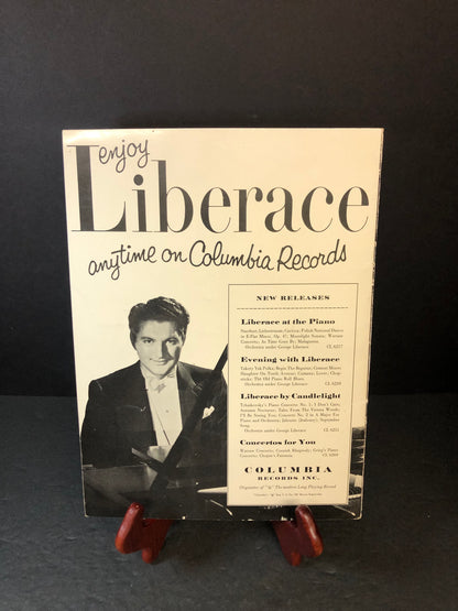 Liberace - Liberace - Signed 2x - Signed Cisco Kid Print - Circa 1940's