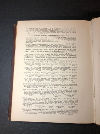 Tom Sawyer - Mark Twain - First Edition - Very Scarce - 1876