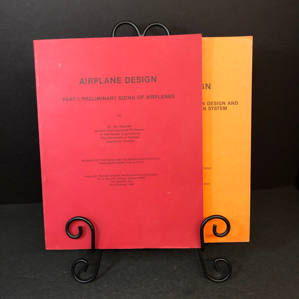 Airplane Design - Dr. Jan Roskam - Two Volumes - 1985