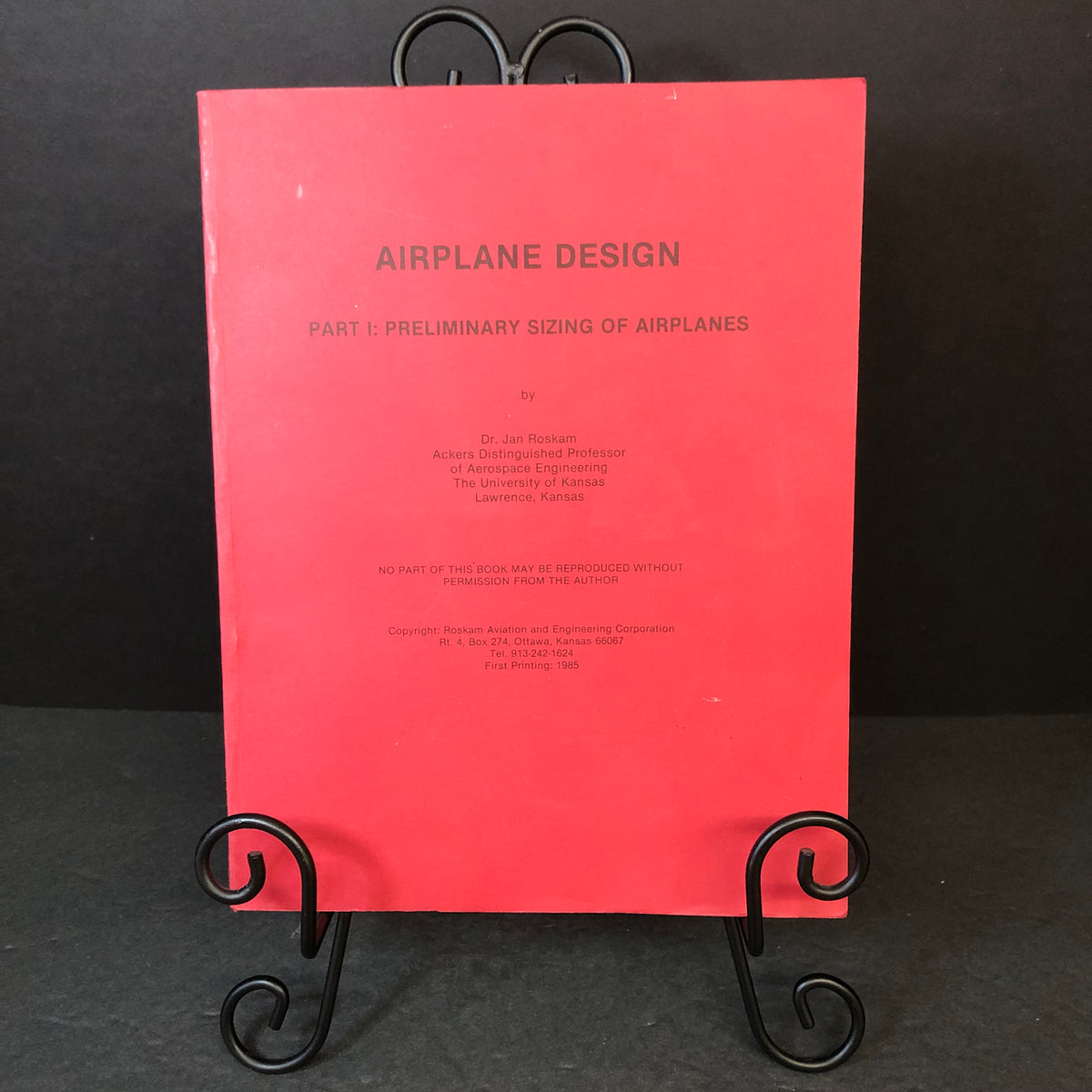 Airplane Design - Dr. Jan Roskam - Two Volumes - 1985