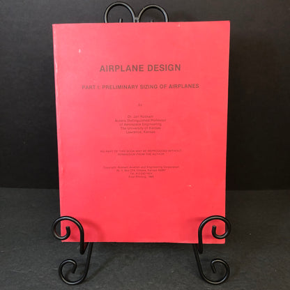 Airplane Design - Dr. Jan Roskam - Two Volumes - 1985