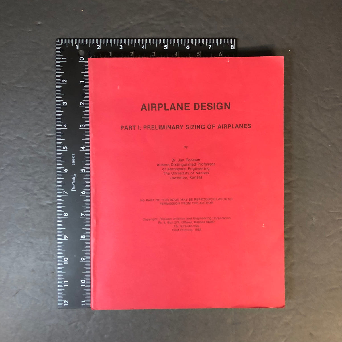 Airplane Design - Dr. Jan Roskam - Two Volumes - 1985