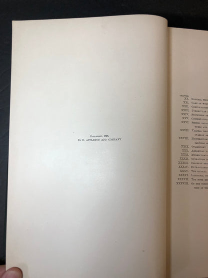 Operative Gynecology - Howard A. Kelly - First Edition - 2 Volumes - 1898