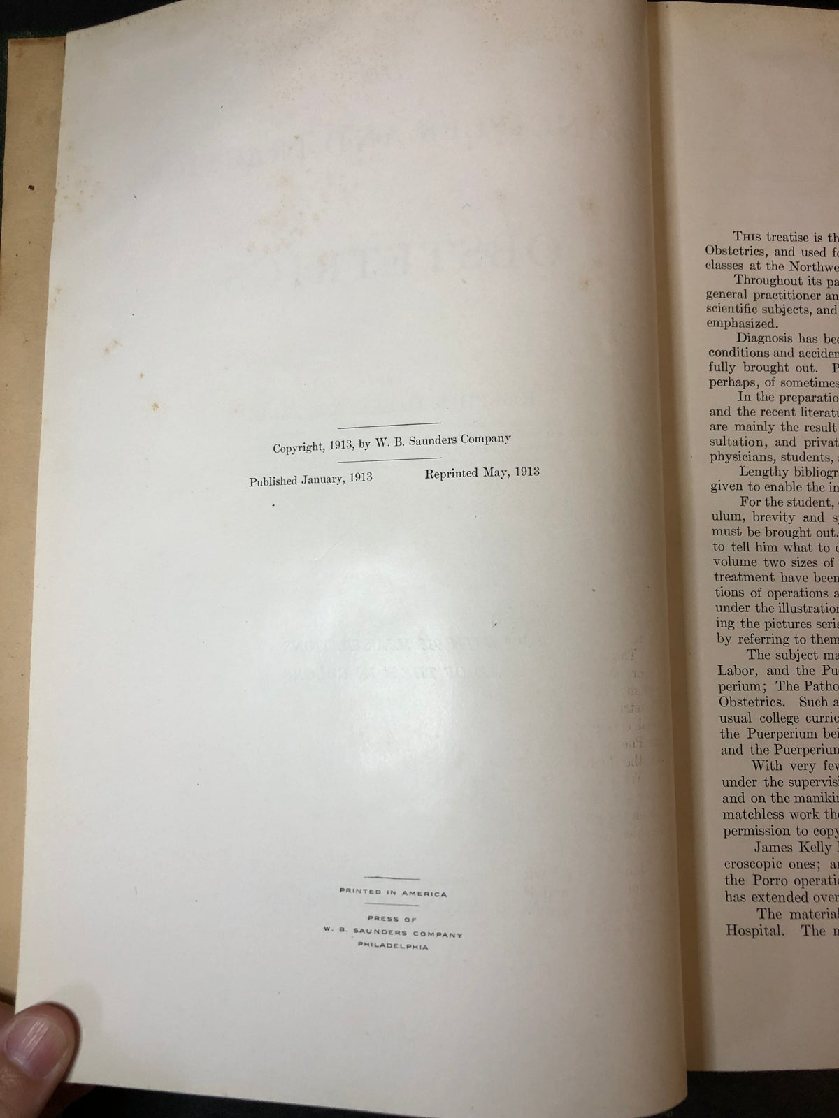 The Principles and Practice of Obstetrics - Joseph B. De Lee - 1913