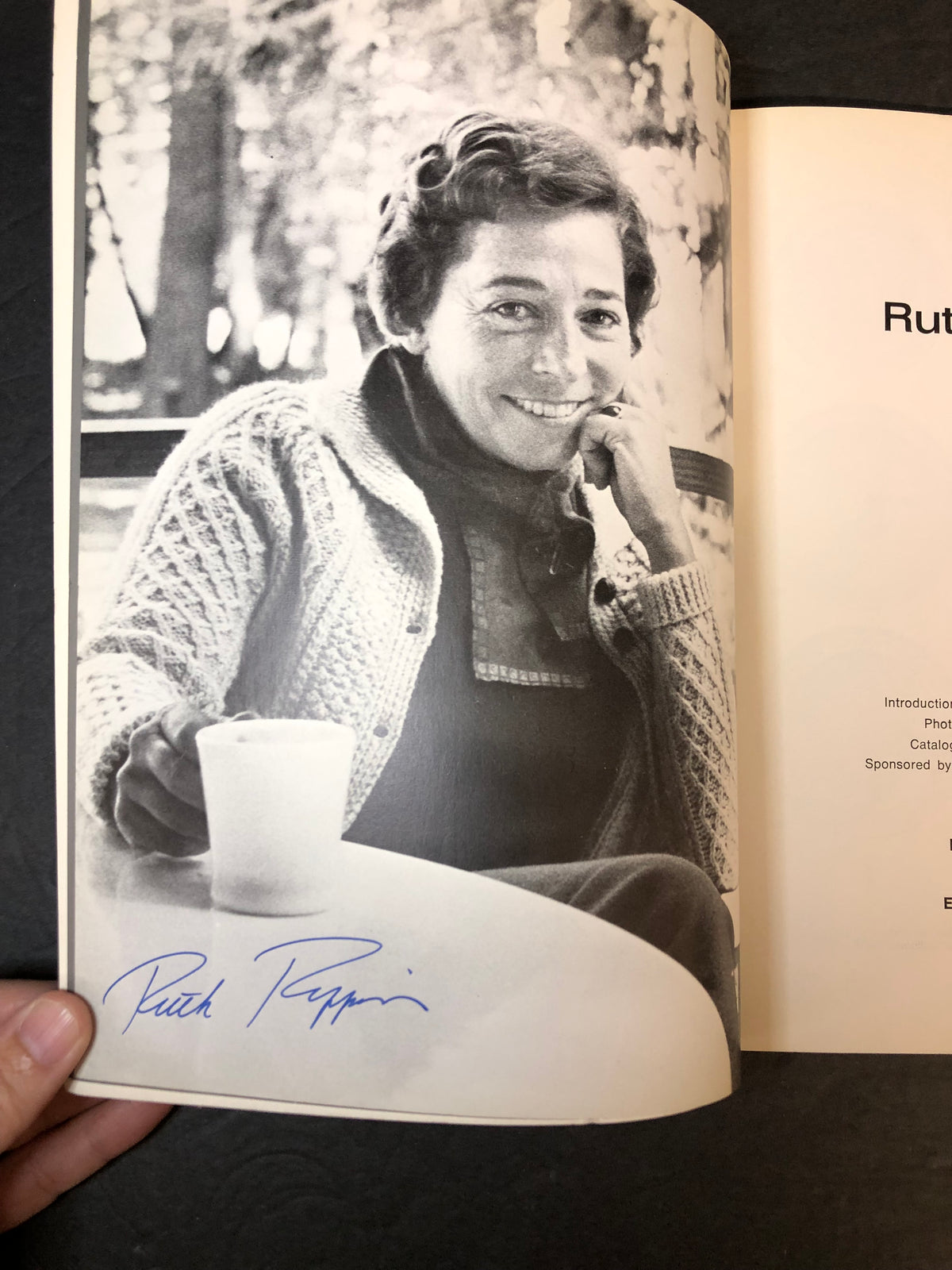 Ruth Rippon - Creative Arts League of Sacramento - Signed - 1973