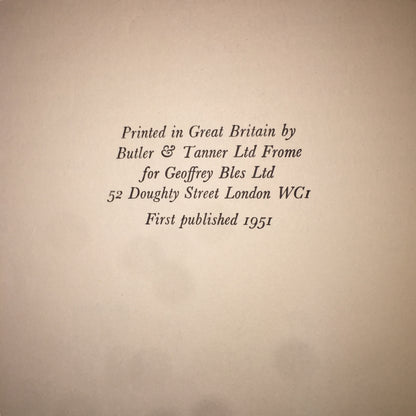 Prince Caspian - C.S. Lewis - 1st UK Edition - 1951