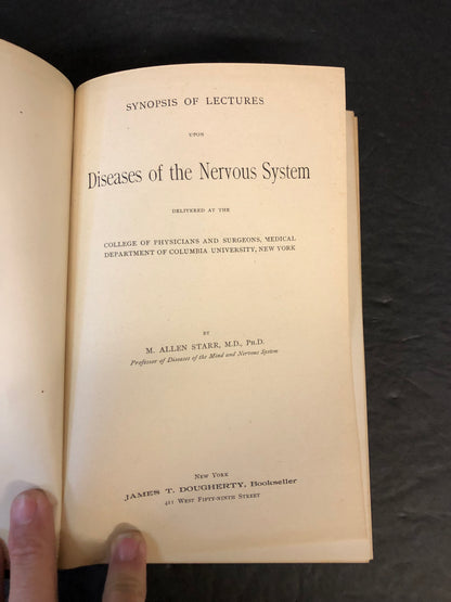 Diseases of the Nervous System - M. Allen Starr - 1898