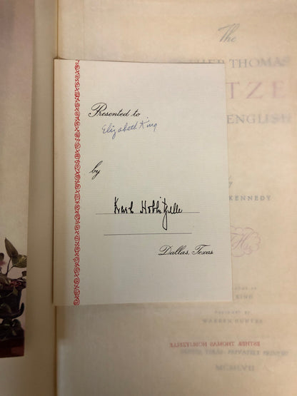 The Esther Thomas Hoblitzelle Collection of English Silver - Mary L. Kennedy - Limited - Signed - 1957