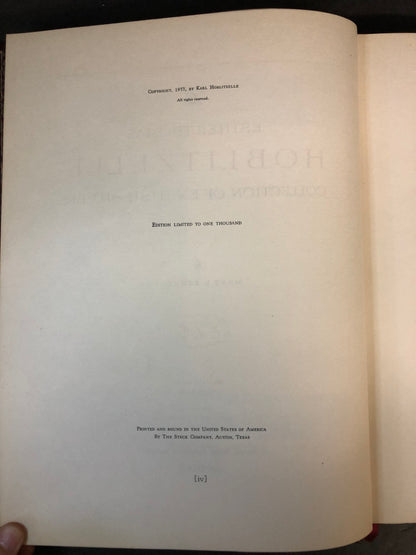 The Esther Thomas Hoblitzelle Collection of English Silver - Mary L. Kennedy - Limited - Signed - 1957