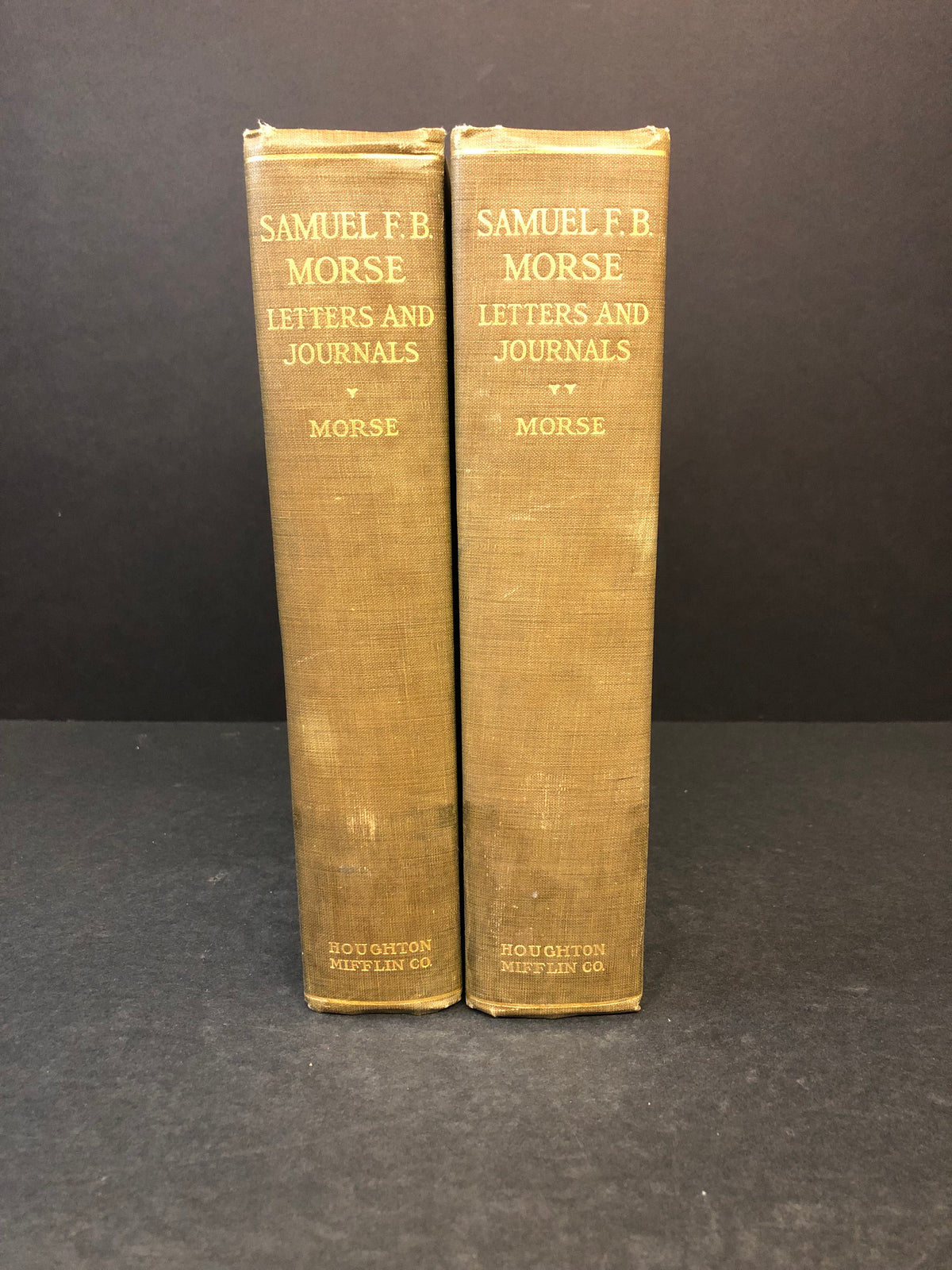 Samuel F.B. Morse Letters and Journals - Edward Lind Morse - 2 Volumes - 1914