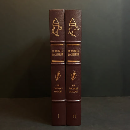 Le Morte D'Arthur - Sir Thomas Malory - Easton Press - 2 Volume Set - 1983