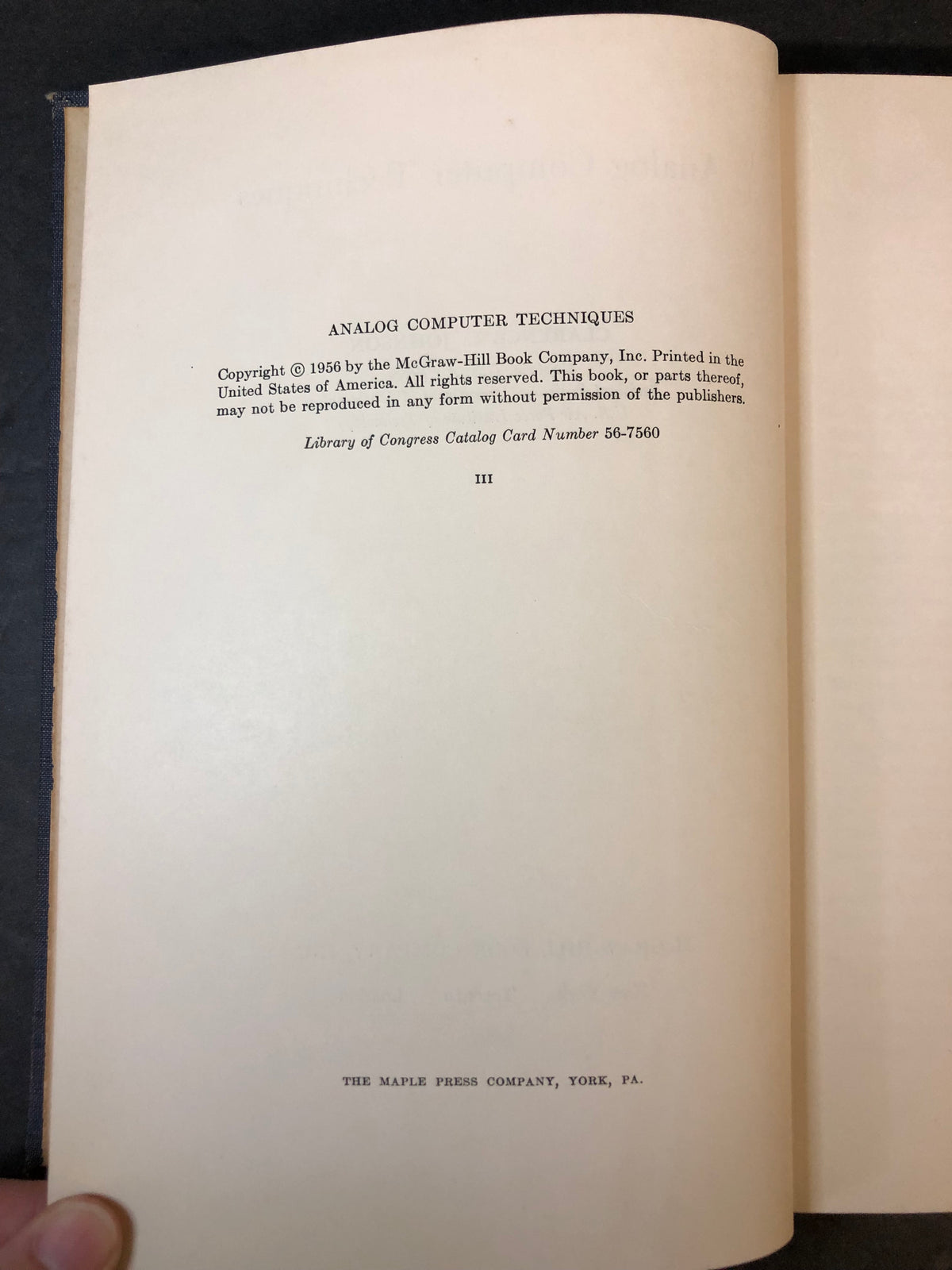 Analog Computer Techniques - Clarence L. Johnson - 1956