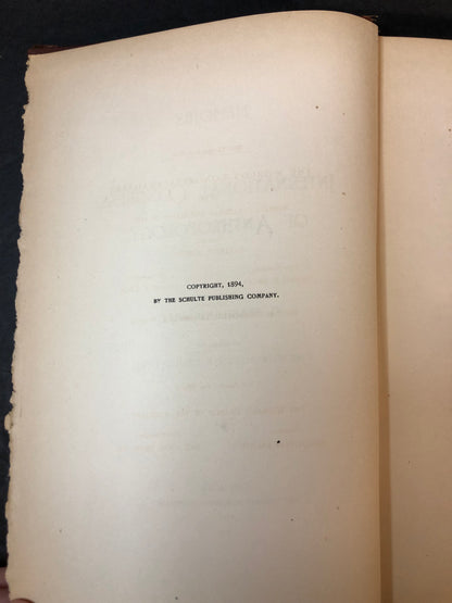 Memoirs of the International Congress of Anthropology - C. Staniland Wake - 1894