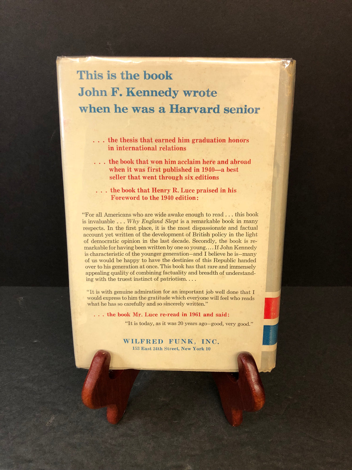 Why England Slept - John F. Kennedy - Second Edition - 1961