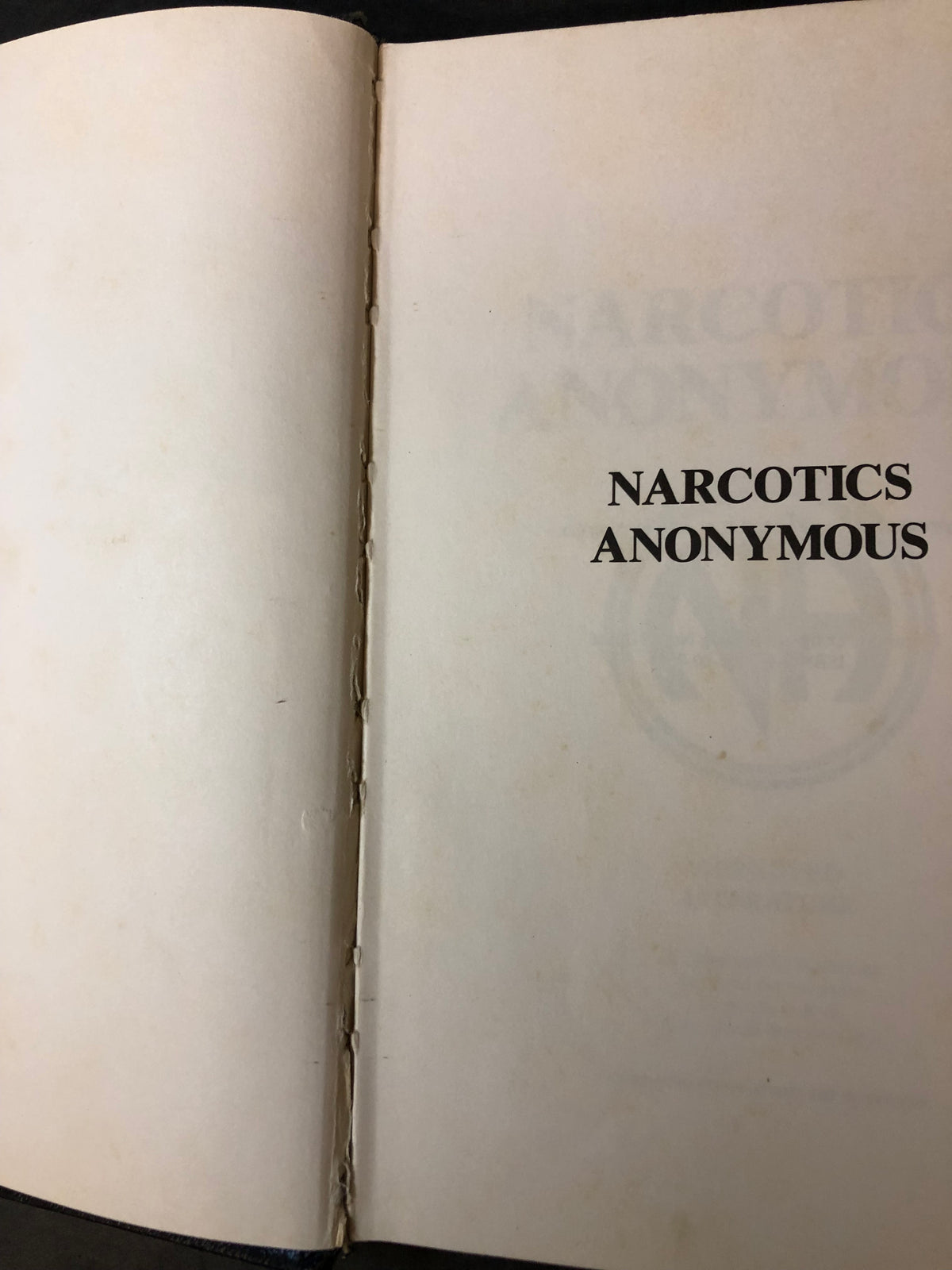 Narcotics Anonymous - A.A. World - Second Edition - 1982