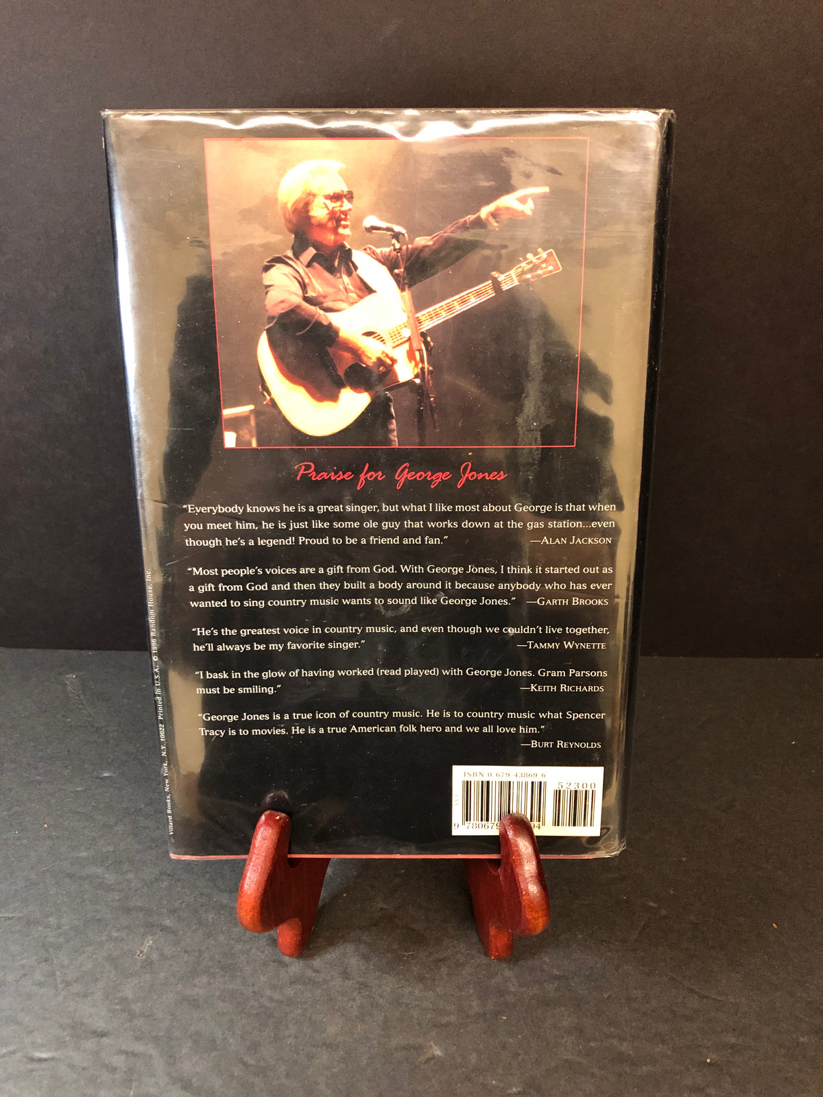 I Lived to Tell it All - George Jones with Tom Carter - Signed - 1996