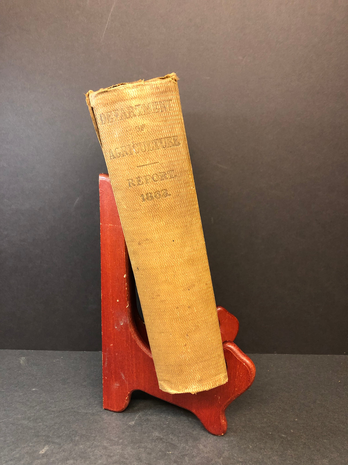 Report of the Commissioner of Agriculture - Department of Agriculture - 1863