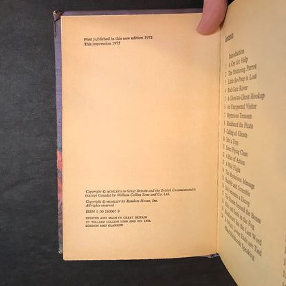 The Mystery of the Stuttering Parrot - Robert Arthur - UK Edition - 1975