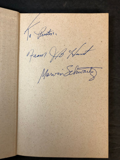 J.B. Hunt: The Long Haul to Success - Marvin Schwartz - Signed 2x - 1992