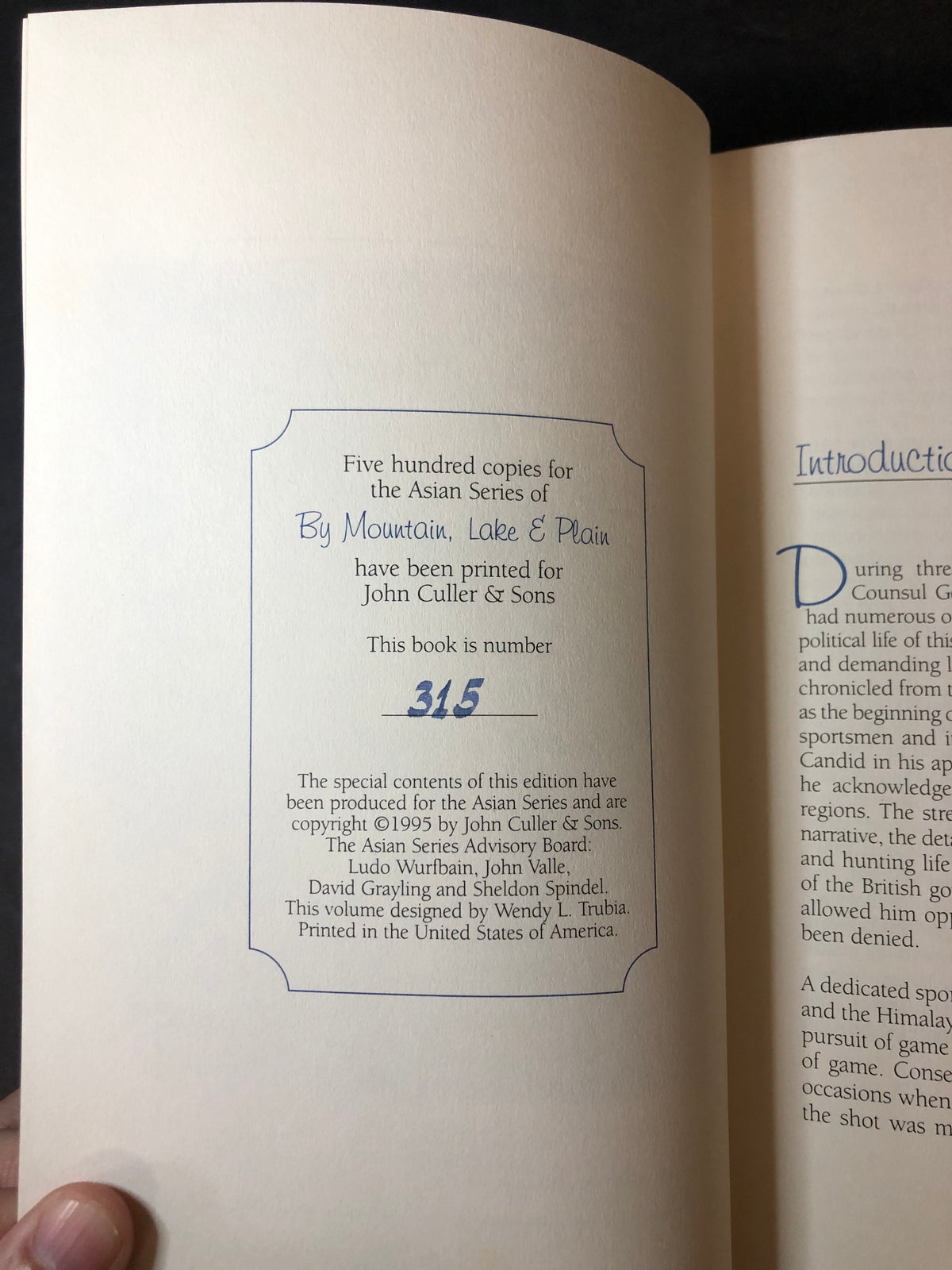 By Mountain, Lake, and Plain - Major R.L. Kennion - Limited - 1995