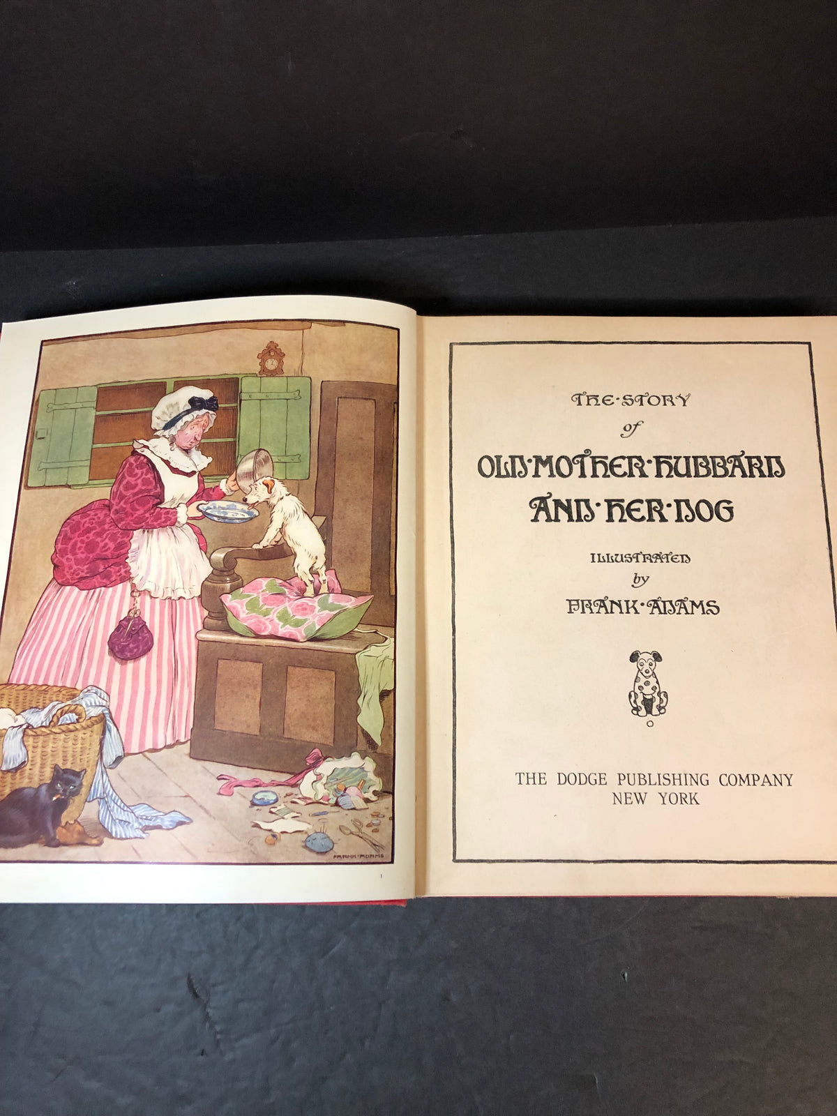 The Beautiful Book of Nursery Rhymes - Frank Adams - Scarce - 60 Color Plates - 1920