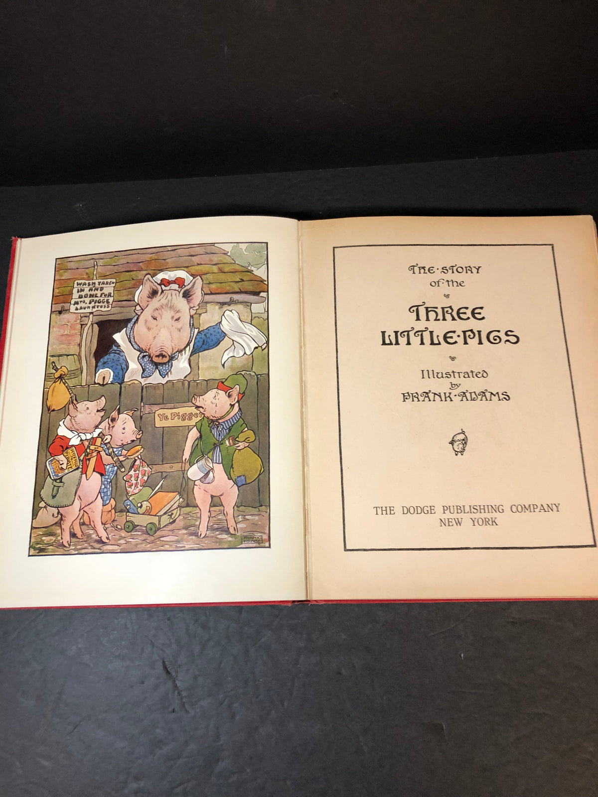 The Beautiful Book of Nursery Rhymes - Frank Adams - Scarce - 60 Color Plates - 1920
