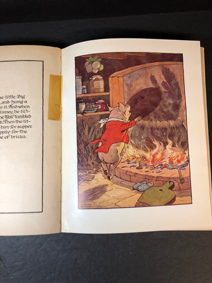The Beautiful Book of Nursery Rhymes - Frank Adams - Scarce - 60 Color Plates - 1920