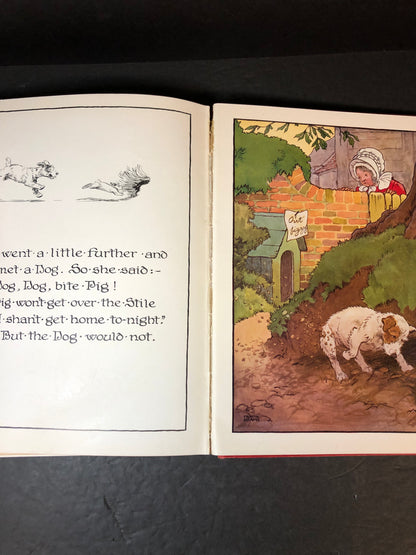 The Beautiful Book of Nursery Rhymes - Frank Adams - Scarce - 60 Color Plates - 1920