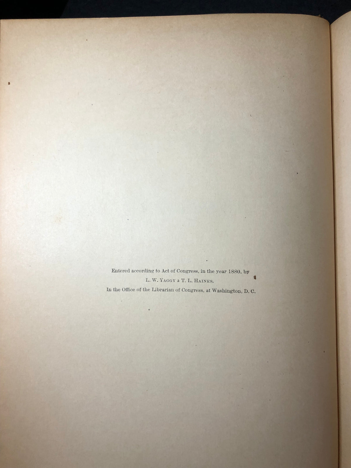Museum of Antiquity - L.W. Yaggy and T.L. Haines - 1882