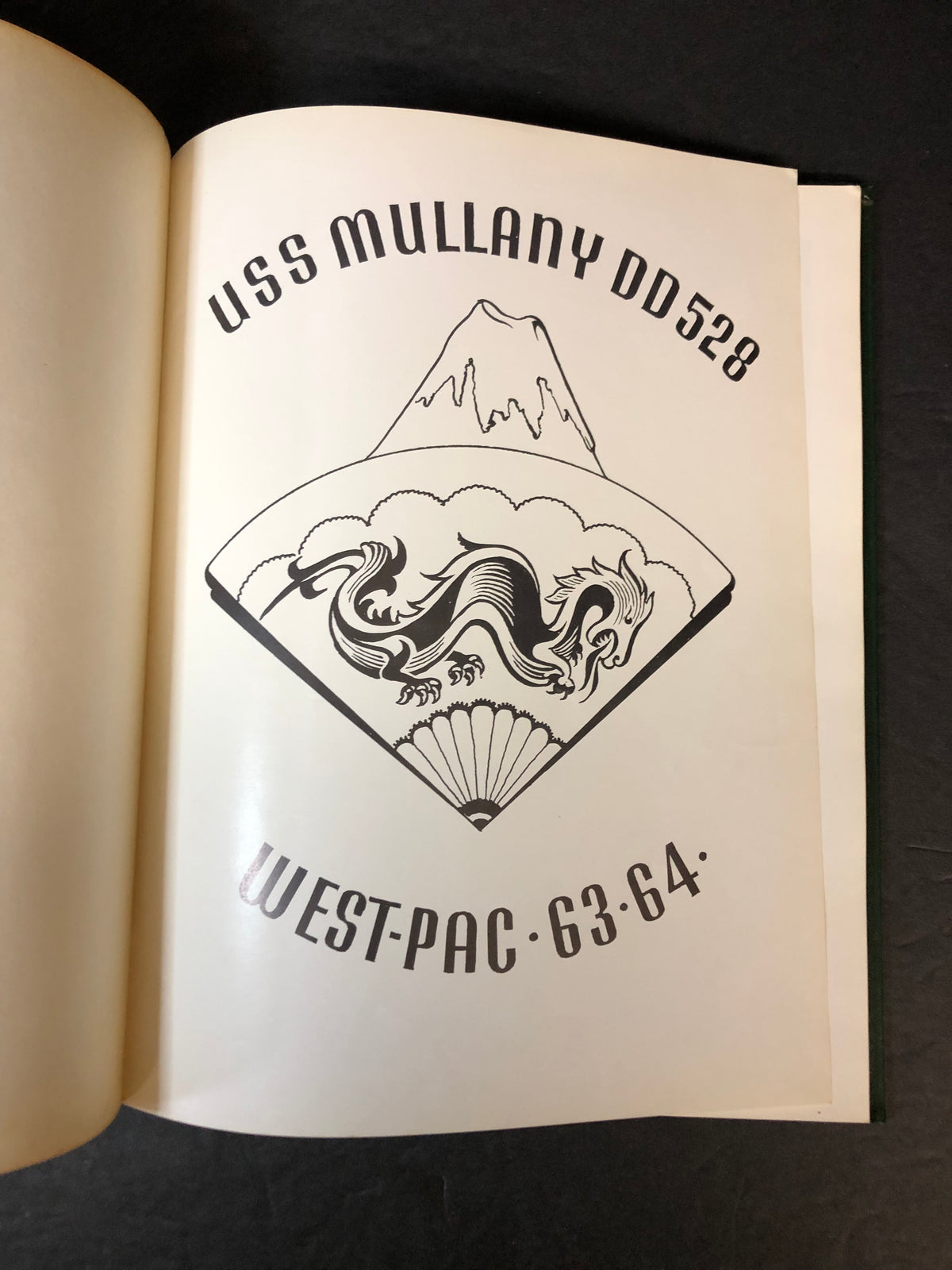 Far East Cruise USS Mullany DD 528 - USS Mullany Cruise Book Staff - Scarce - 1964