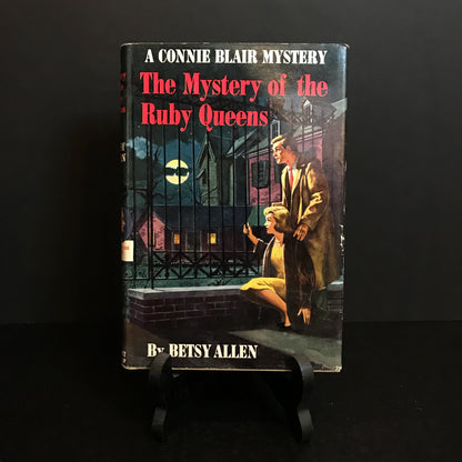 Connie Blair - The Mystery of the Ruby Queens - Betsy Allen - 1st Edition - DJ - 1958