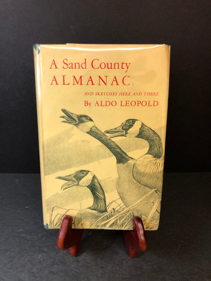 A Sand County Almanac - Aldo Leopold - 7th Print - Ex Library - 1964