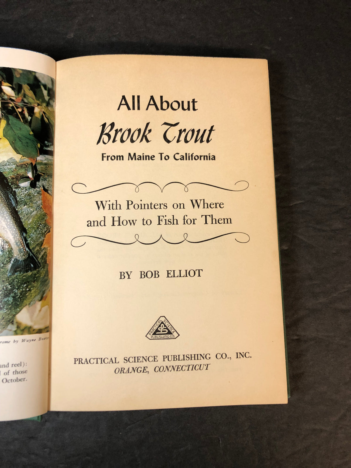 All About Brook Trout - Bob Elliot - 1954