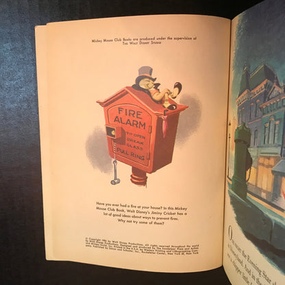 Jiminy Cricket: Fire Fighter - Annie North Bedford - "A" Print - 1956