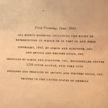 Tootle - Gertrude Crampton - First Printing - 1945